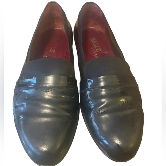 Bally Men's Made In Italy Banner Formal Tuxedo Loafers 12
